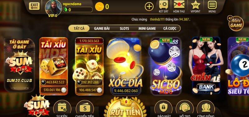 Sumclub là nền tảng giải trí hấp dẫn hàng đầu hiện nay