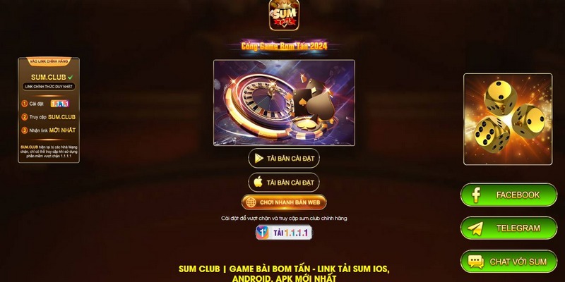SUM CLUB là thương hiệu game bài chất lượng số 1 hiện nay